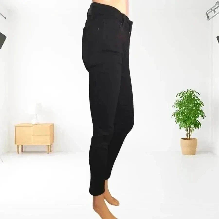 Levi's 711 skinny fit, high-rise stretch - deep black – photo 8